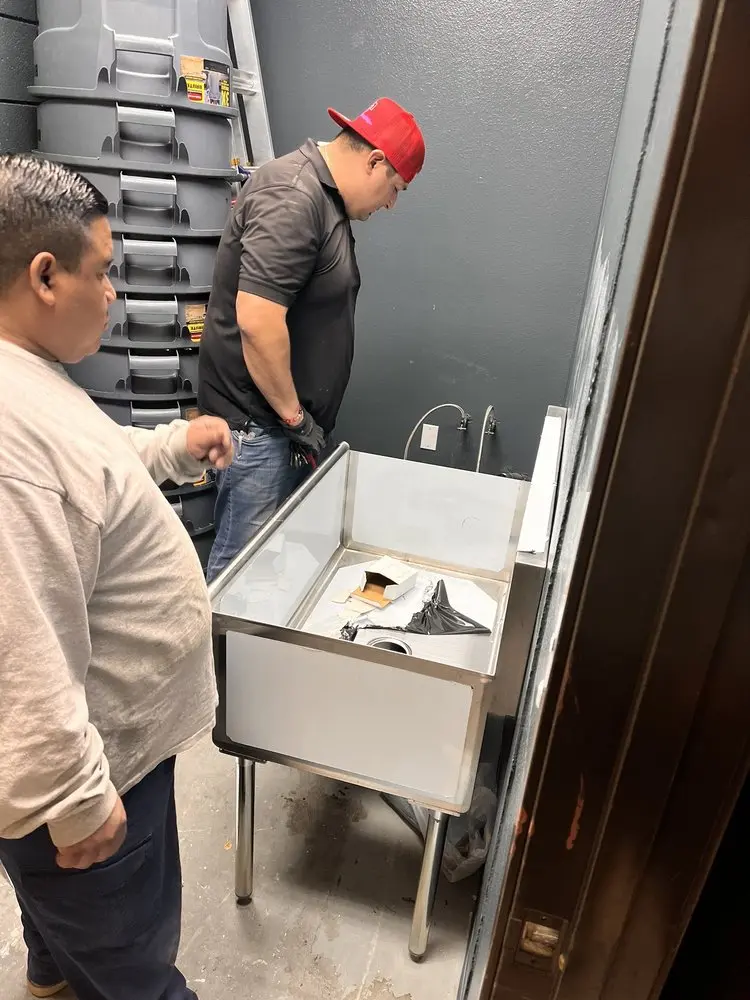 Commercial plumbing and sink installation in Tree Tops